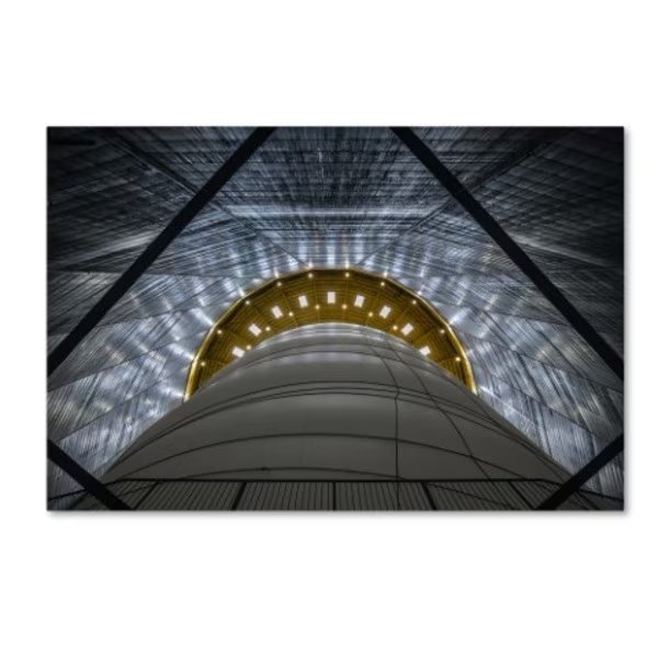 Ercan Sahin 'Gasometer Big Air Package' Canvas Art, 16x24, Trademark Fine Art, Mfr#: 1X02834-C1624GG